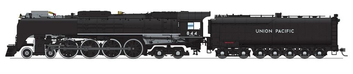 Broadway Limited 7360 HO UP 4-8-4 Class FEF-3 Steam Locomotive Sound/DC/DCC #844 1 Broadway Limited 7360 HO UP 4-8-4 Class FEF-3 Steam Locomotive Sound/DC/DCC #844