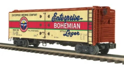 MTH 20-94239 O Gauge Enterprise Lager 40' Steel Sided Reefer #1512