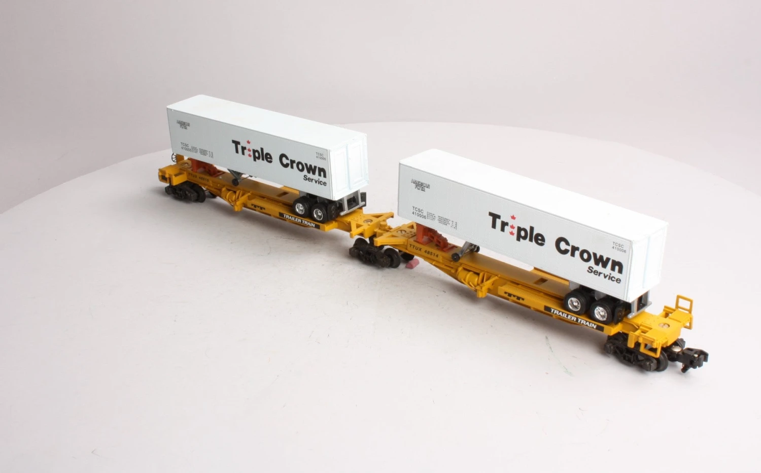 American Flyer 6-48511 S Scale Triple Crown TTUX Intermodal Car 3 American Flyer 6-48511 S Scale Triple Crown TTUX Intermodal Car - Image 3