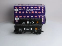 RMT 962232 O Gauge Baltimore & Ohio 2-Bay Coal Hopper Set