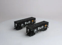 RMT 962232 O Gauge Baltimore & Ohio 2-Bay Coal Hopper Set -Exquisite Train Model Shop 20130925 140313 C1 Trainz 3579327 03