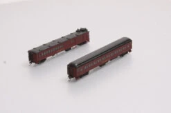 Bachmann 81467 N B&M EMC Gas Electric Doodlebug W/ Trailer Coach (DCC) -Exquisite Train Model Shop 20150511 104612 C1 Trainz 3760225 03
