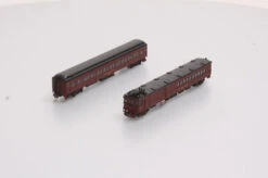 Bachmann 81467 N B&M EMC Gas Electric Doodlebug W/ Trailer Coach (DCC) -Exquisite Train Model Shop 20150511 104614 C1 Trainz 3760225 07