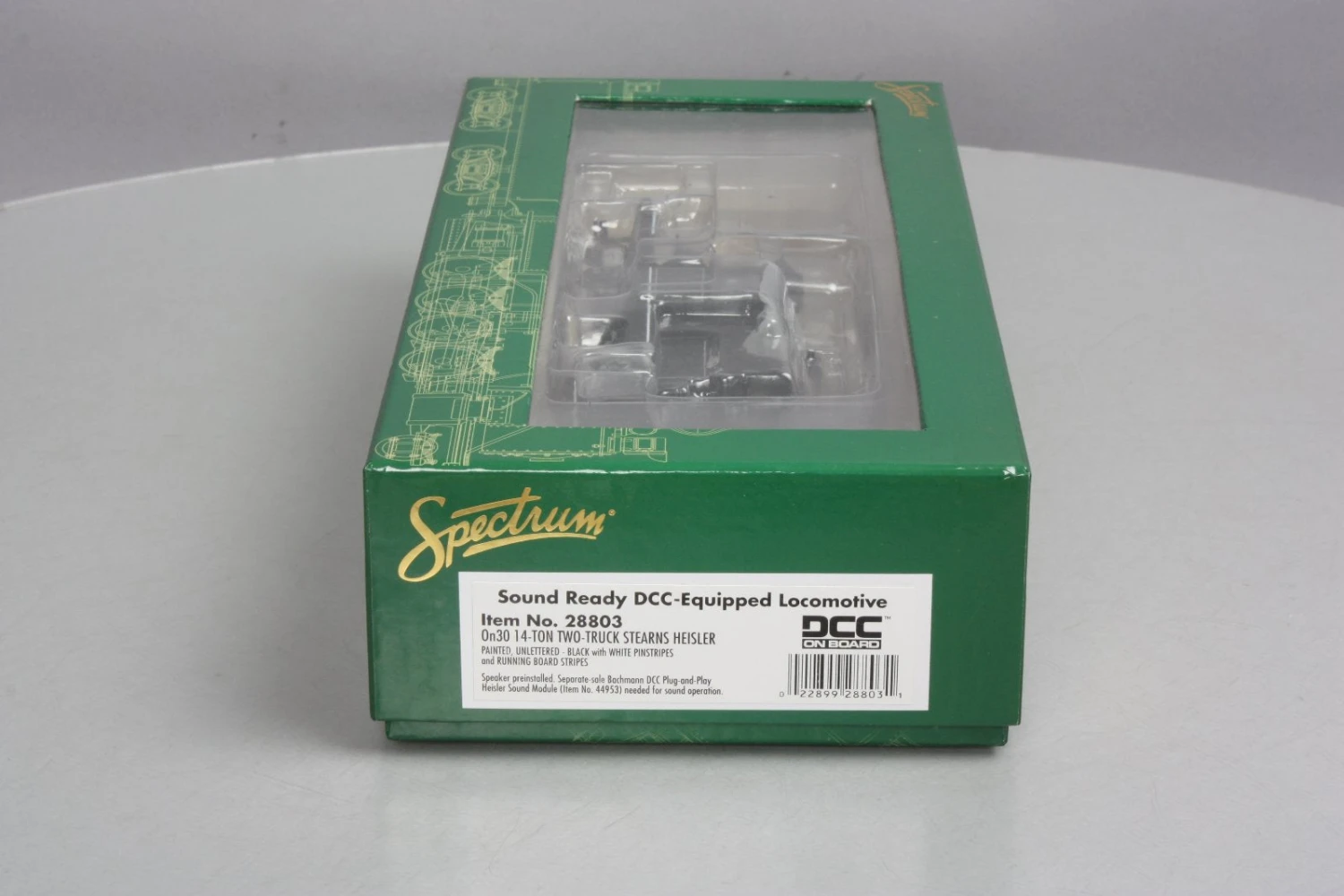 Bachmann 28803 On30 Painted & Unlettered 14-Ton 2-Truck Stearns-Heisler W/DCC 11 Bachmann 28803 On30 Painted & Unlettered 14-Ton 2-Truck Stearns-Heisler W/DCC - Image 11