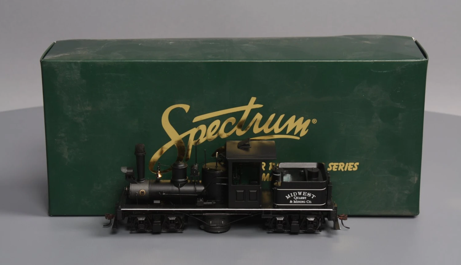 Bachmann Spectrum 25661 On30 Scale Midwest Quarry & Mining Co. Two-Truck Shay 1 Bachmann Spectrum 25661 On30 Scale Midwest Quarry & Mining Co. Two-Truck Shay