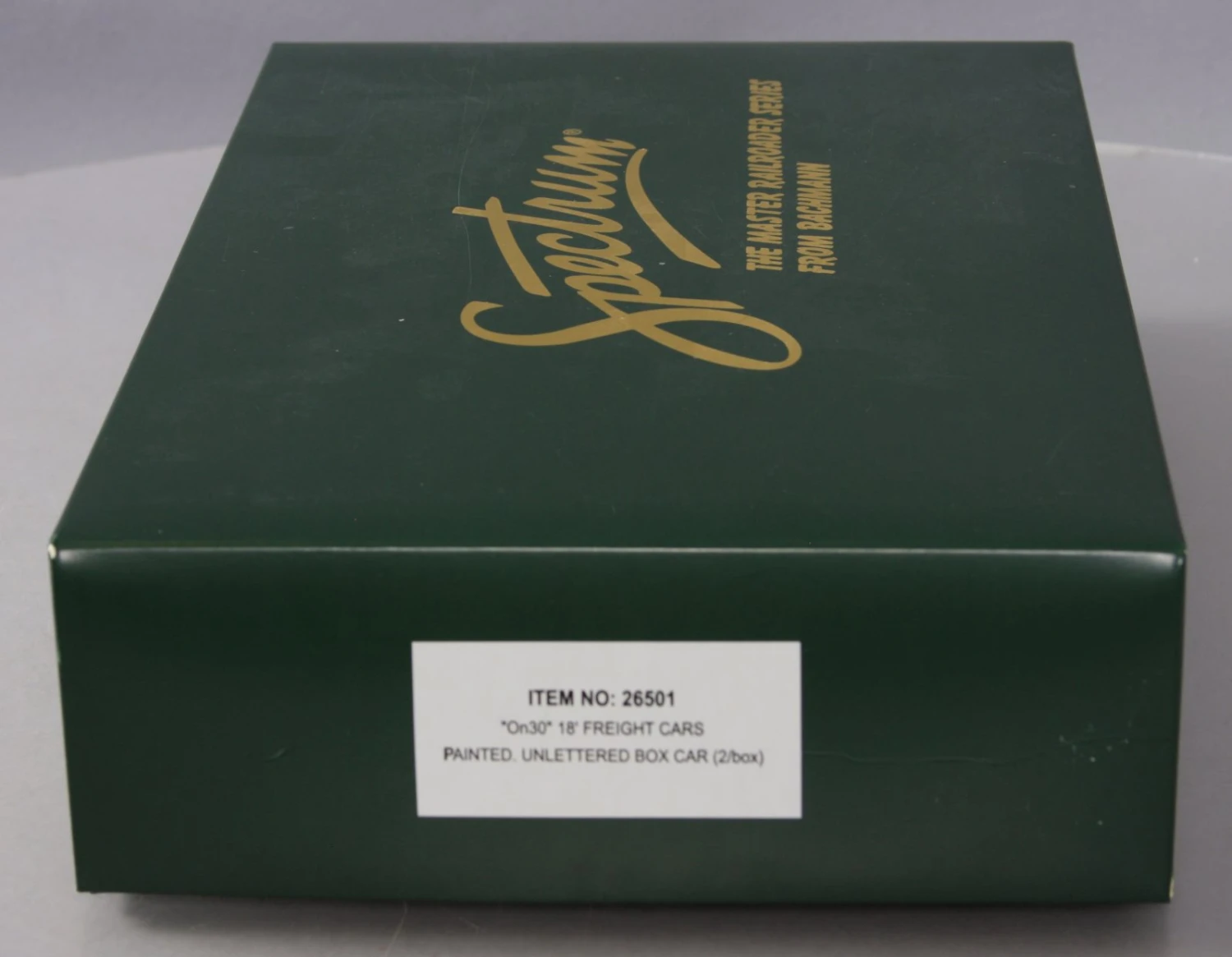 Bachmann 26501 On30 Data Only Oxide Red 18' Wood Box Car (Set Of 2) 5 Bachmann 26501 On30 Data Only Oxide Red 18' Wood Box Car (Set Of 2) - Image 5