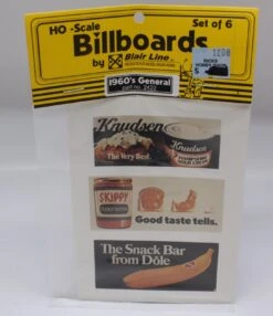 Blair Line 2422 HO Billboards 1960's General Goods