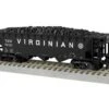 American Flyer 2219331 S Virginian Railway 3-Bay Hopper #20407