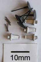 MJT Scale Companies 2330S OO GWR Coach Buffers