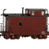 Bachmann 26566 On30 Data Only Oxide Red 18' Off-Set Cupola Caboose