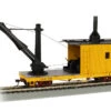 Bachmann 26902 On30 MOW Yellow Derrick Car
