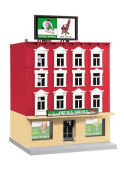 MTH 30-90378 O Scale Office Supply 4-Story Building