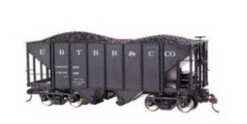 Bachmann 27930 On30 East Broad Top 2-Bay Steel Hopper - Old Lettering (Set Of 2)