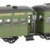 Bachmann 28462 On30 Colorado Mining Co. Rail Bus & Trailer W/ Full Interiors