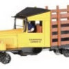 Bachmann 29160 On30 Pocahontas Lumber Company Rail Truck W/DCC (yellow, Black)