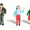 Woodland Scenics A2149 N General Public People Figures (Set Of 6)