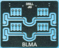 BLMA Models 13 N Modern Style Cut Levers - Etched Metal (Pack Of 2)
