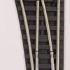 Gargraves 344 O Scale 2 Rail Left Hand Tinplate 80 Wide Radius Manual Switch
