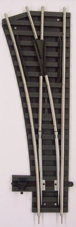Gargraves 344 O Scale 2 Rail Left Hand Tinplate 80 Wide Radius Manual Switch