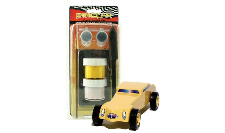 PineCar P3959 Cosmic Yellow Complete Paint System 1 PineCar P3959 Cosmic Yellow Complete Paint System