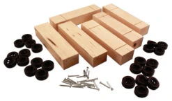 PineCar P4051 Basic Block Kit (Pack Of 6)