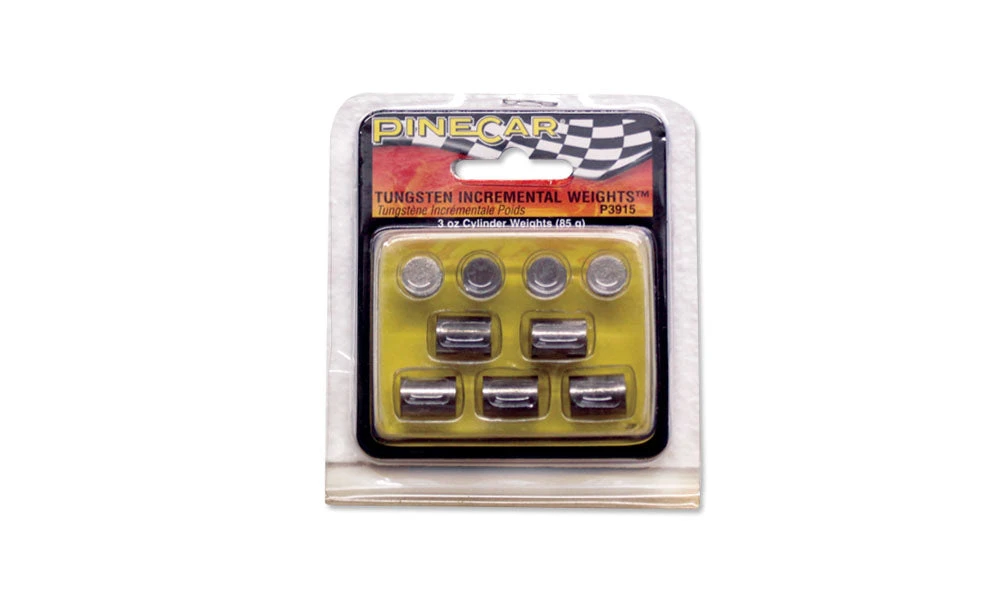 Pine-Car P3915 Tungsten Incremental Weights Cylinder 3 Oz 3 Pine-Car P3915 Tungsten Incremental Weights Cylinder 3 Oz - Image 3