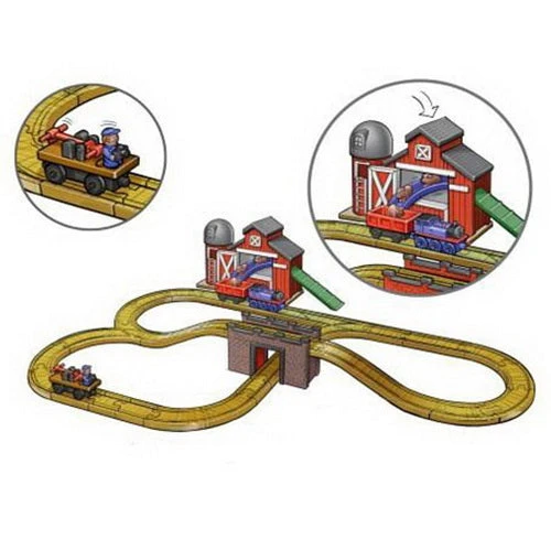 Fisher Price Y4090 Thomas & Friends™ Wooden Railway Farmhouse Pig Parade Set 2 Fisher Price Y4090 Thomas & Friends™ Wooden Railway Farmhouse Pig Parade Set - Image 2