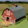 American Model Builders 87 Laser Art Country Barn S Scale Kit