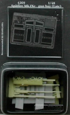 Aires Hobby 4269 1:48 Hasegawa Spitfire Mk.IXc Late Type Gun Bay Resin Kit