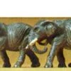 Preiser 79710 N Animals - Elephants Figures (Set Of 2)