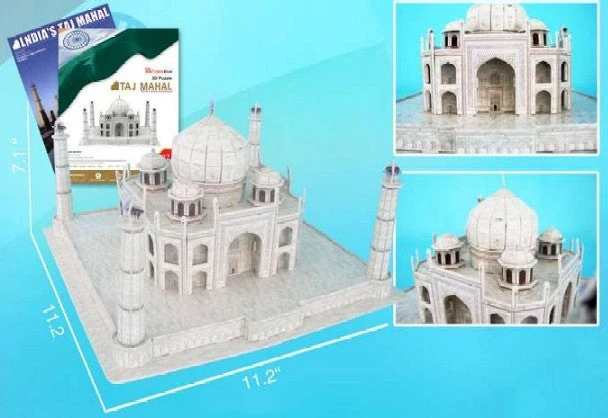 CUBIC FUN 81 Taj Mahal (India) 87 Piece 3D Foam Puzzle 1 CUBIC FUN 81 Taj Mahal (India) 87 Piece 3D Foam Puzzle