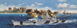 Trumpeter 03706 1:200 1944 USS Iowa BB61 Battle Of Leyte Gulf Battleship Kit
