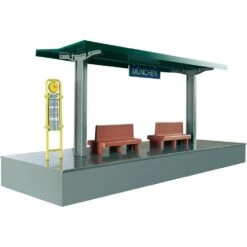 Marklin 72200 HO My World Station Platform Snap-Together Plastic Kit