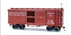 Bachmann 27656 On30 Breakwater & Delaware Bay Ventilated Box Car #227