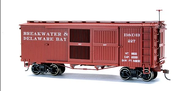 Bachmann 27656 On30 Breakwater & Delaware Bay Ventilated Box Car #227 1 Bachmann 27656 On30 Breakwater & Delaware Bay Ventilated Box Car #227