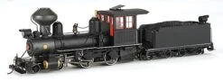 Bachmann 28322 On30 Painted & Unlettered 4-4-0 American Wood Cab W/DCC