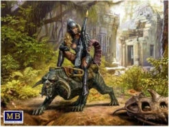 Master Box Models 24008 1:24 World Of Fantasy: Female Warrior Action Figure