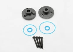 Traxxas 7080 1:16 Front & Rear Differential Cover Plates: Slash, E-Revo