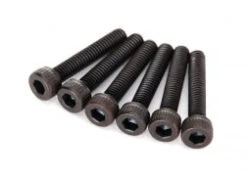 Traxxas 3234 Cap-Head Hex Drive Screws, 2.5x14mm (6): X-Maxx