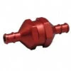 Dubro 2307 In-Line Fuel Filter, Red Air/Car