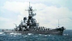 Revell Of Germany 80-5129 1:350 1982 U.S.S. New Jersey Battleship Ship Kit