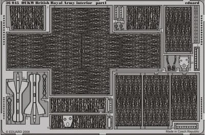 Eduard 36045 1:35 DUKW British Royal Army Interior For Italeri Tank 1 Eduard 36045 1:35 DUKW British Royal Army Interior For Italeri Tank