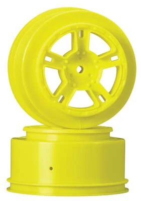 Duratrax DTXC3830 Short Course Wheel Yellow SC10 Rear (2) 1 Duratrax DTXC3830 Short Course Wheel Yellow SC10 Rear (2)