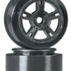 Duratrax DTXC3828 Short Course Front Wheel Black SC10 (2)