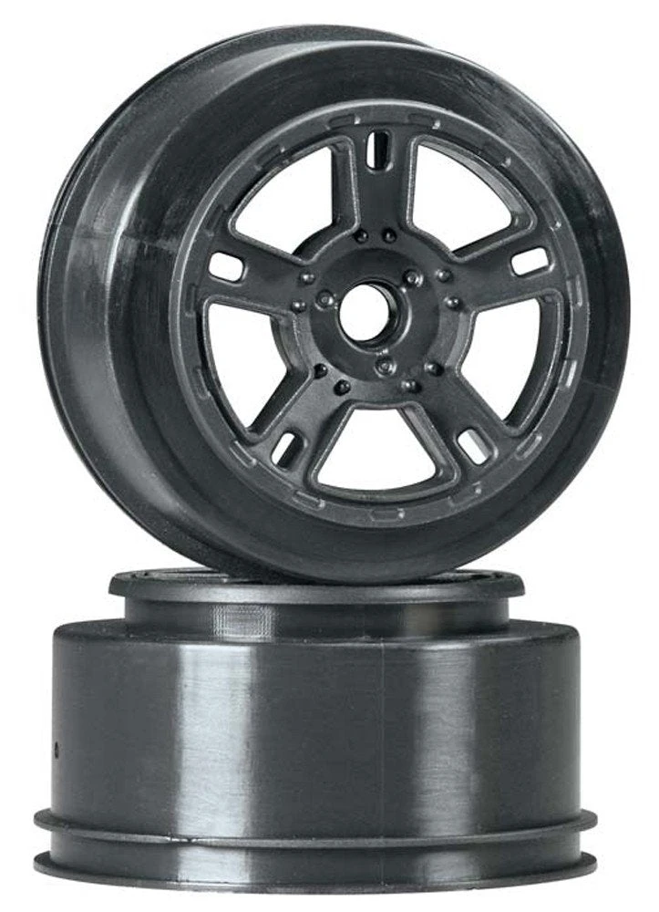 Duratrax DTXC3828 Short Course Front Wheel Black SC10 (2) 1 Duratrax DTXC3828 Short Course Front Wheel Black SC10 (2)