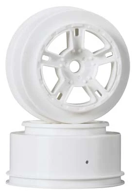 Duratrax DTXC3826 Short Course Front Wheel White SC10 (2) 1 Duratrax DTXC3826 Short Course Front Wheel White SC10 (2)