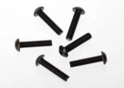 Traxxas 3929 Button Head Machine Screws 4x18mm XO-1 (6)