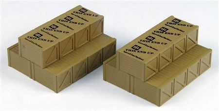 Classic Metal Works 20216 HO Mini Details Ingersoll Rand Machinery Wooden Crates 1 Classic Metal Works 20216 HO Mini Details Ingersoll Rand Machinery Wooden Crates