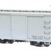Bachmann 26553 On30 Spectrum 18' Freight Boxcar W/Murphy Roof Gray Data Only