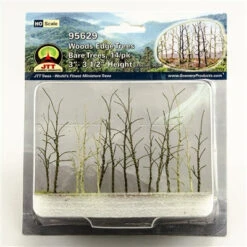 JTT Scenery Products 95629 HO 3"-3.5" Woods Edge Bare Trees (Pack Of 14)
